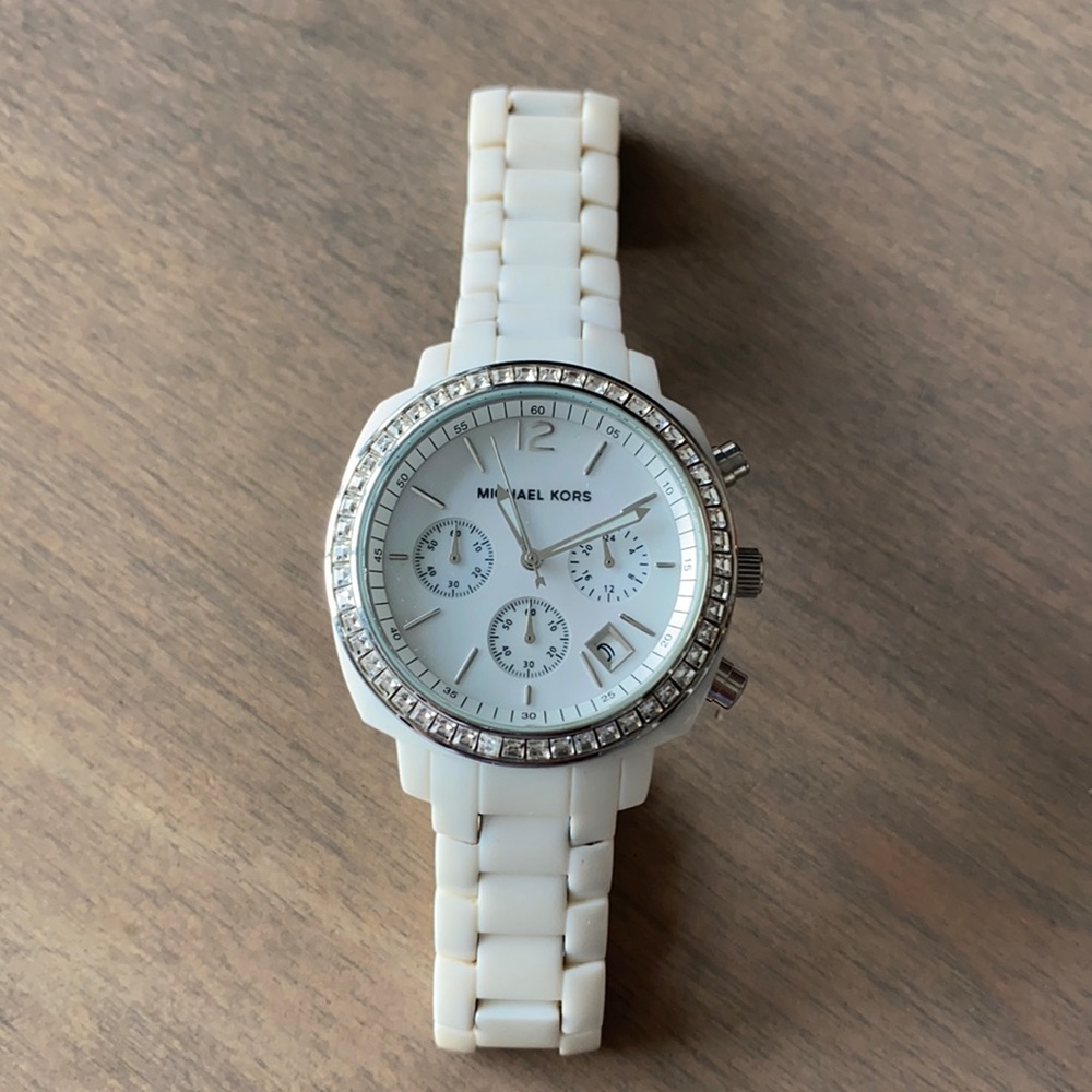 White Michael Kors Watch